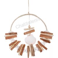 135511 ΣΤΕΦΑΝΙ ME DRIFTWOOD KAI SCALLOP